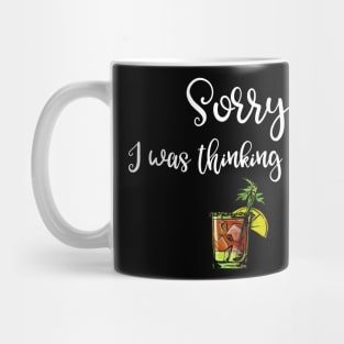 Sorry I Was Thinking About Bloody Marys Mug